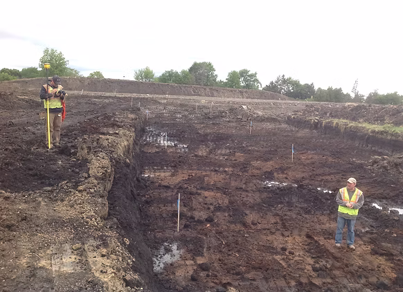 Site inspection at Pleasant Square